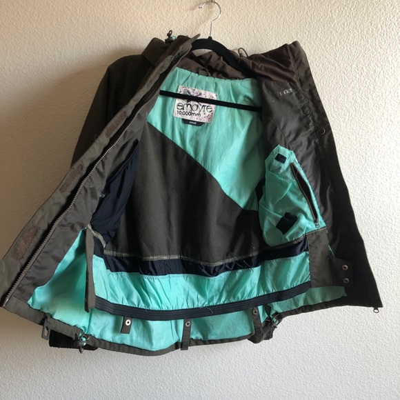 Empyre Olive Snow Winter Jacket w/Removable Hood - Picture 7 of 11